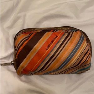 LeSportsac cosmetic case, 6.5” x 4”